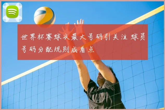 世界杯赛球衣最大号码引关注 球员号码分配规则成看点